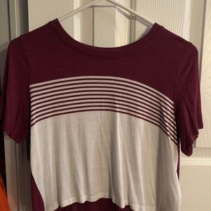 cropped hollister shirt